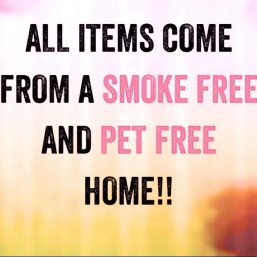 ALL OF MY ITEMS ARE FROM A PET FRR AND SMOKE FREE HOME